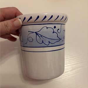 Blue and White Ceramic Vase